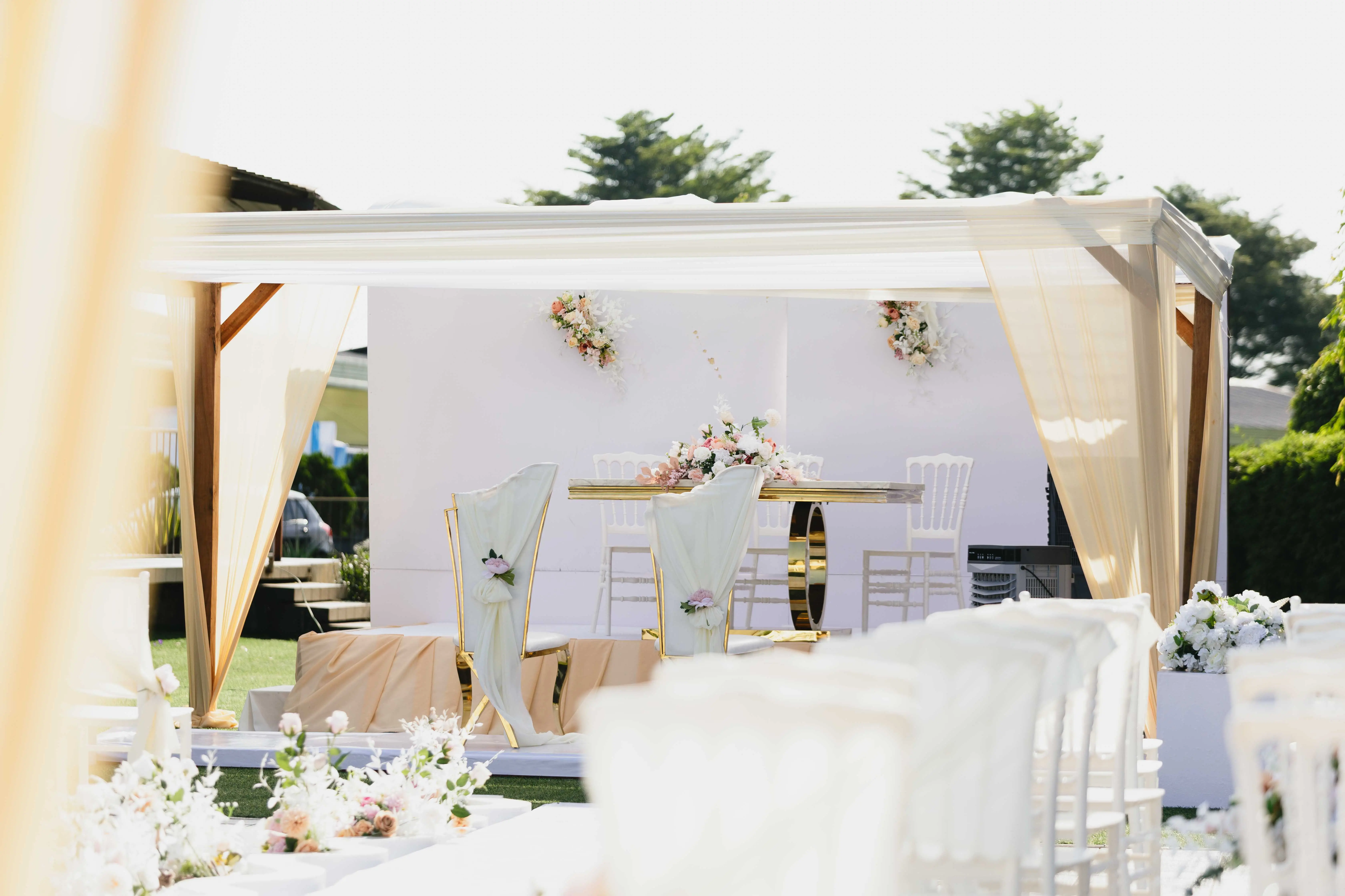 Wedding celebration table